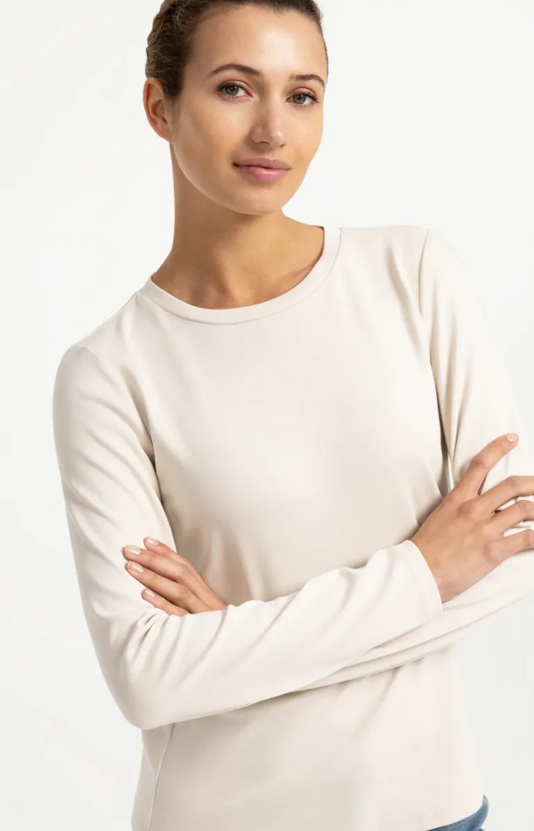 yaya-t-shirt-met-lange-mouwen-cotton-elastane-01-719040-609-30905-zand-2 YAYA-T-shirt met lange mouwen; Cotton/Elastane-01-719040-609-30905-ZAND