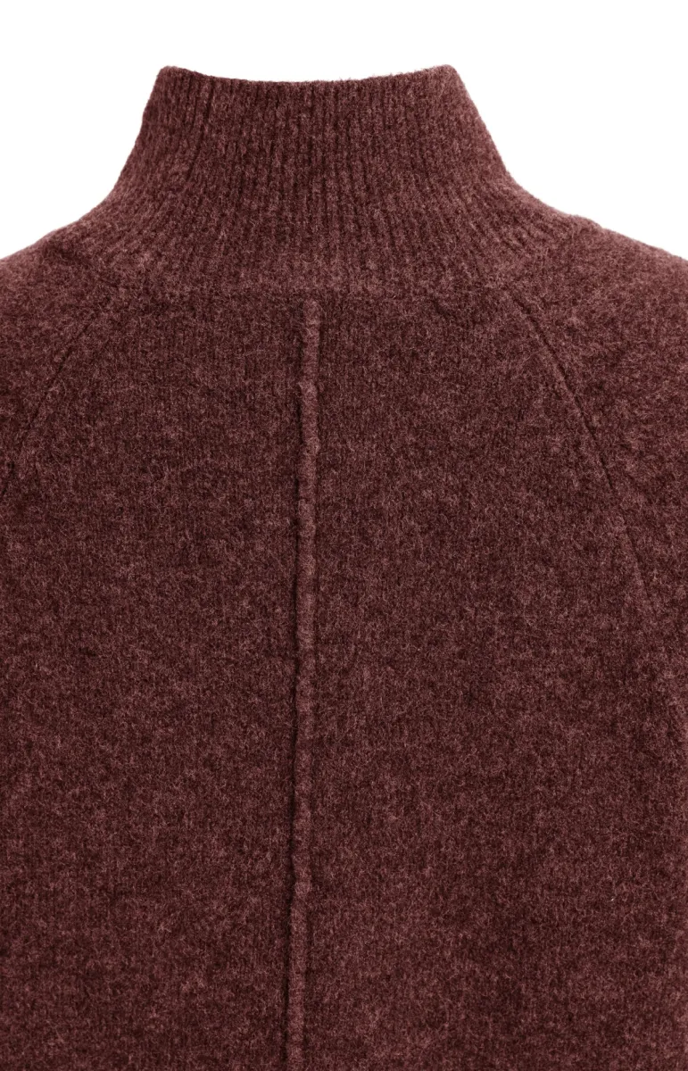 yaya-wide-sleeve-sweater-with-high-neckline-01-000655-610-913172-chocolade-2 YAYA-Wide Sleeve Sweater with High Neckline-01-000655-610-913172-CHOCOLADE
